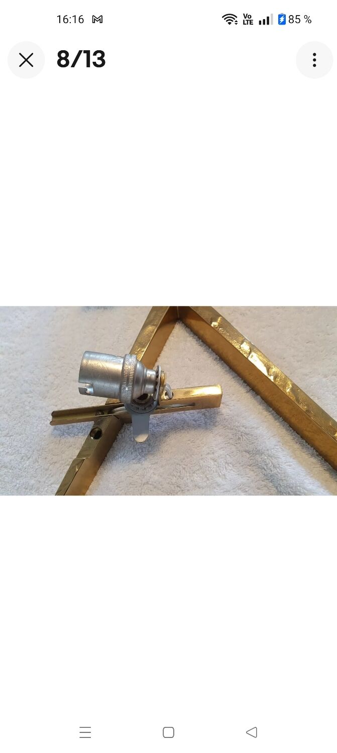 Arlus pair of wall sconces in gilt bronze and opaline glass, 1950