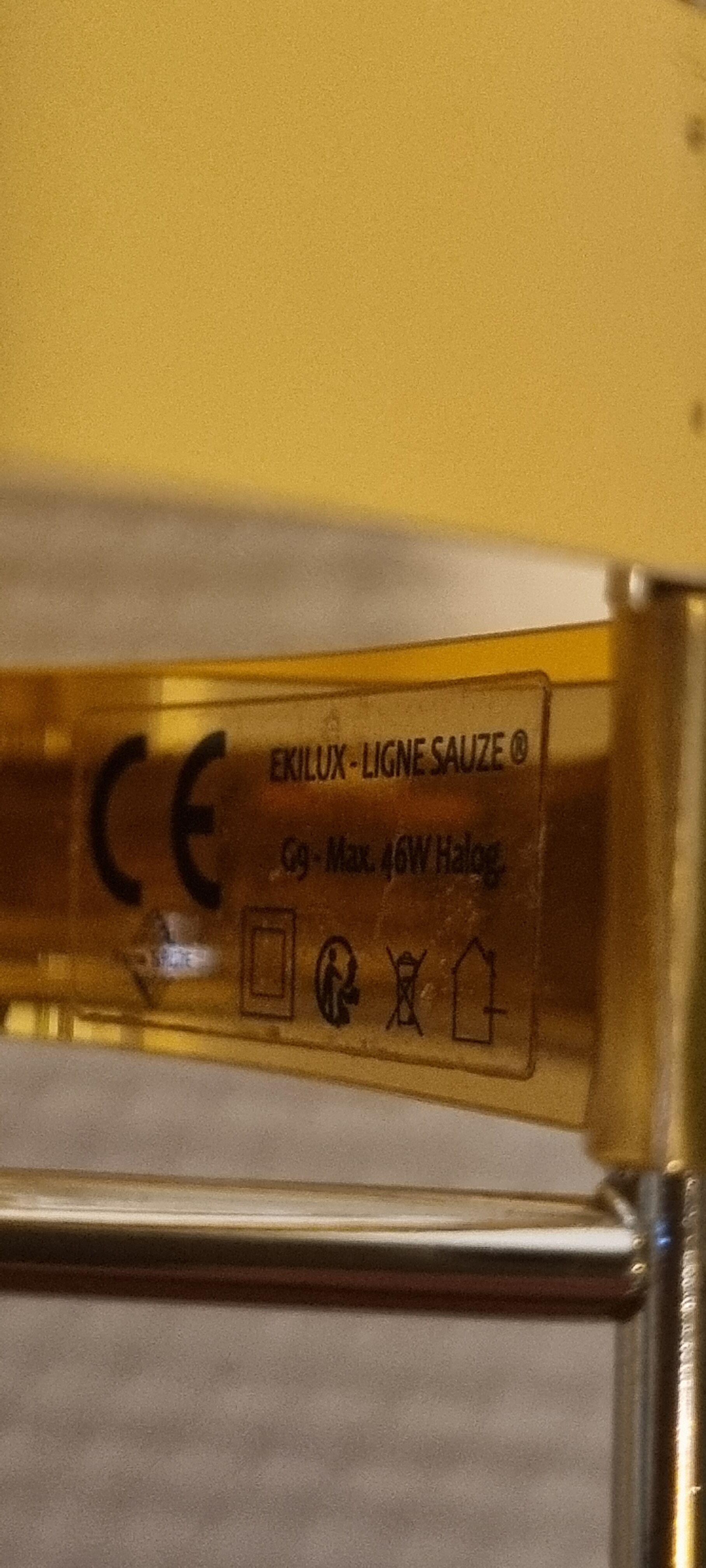 Lamp Sauze Ganymede copper finish