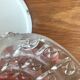Vintage Glass Globe Pendant 70' Orange Band Electrical System New