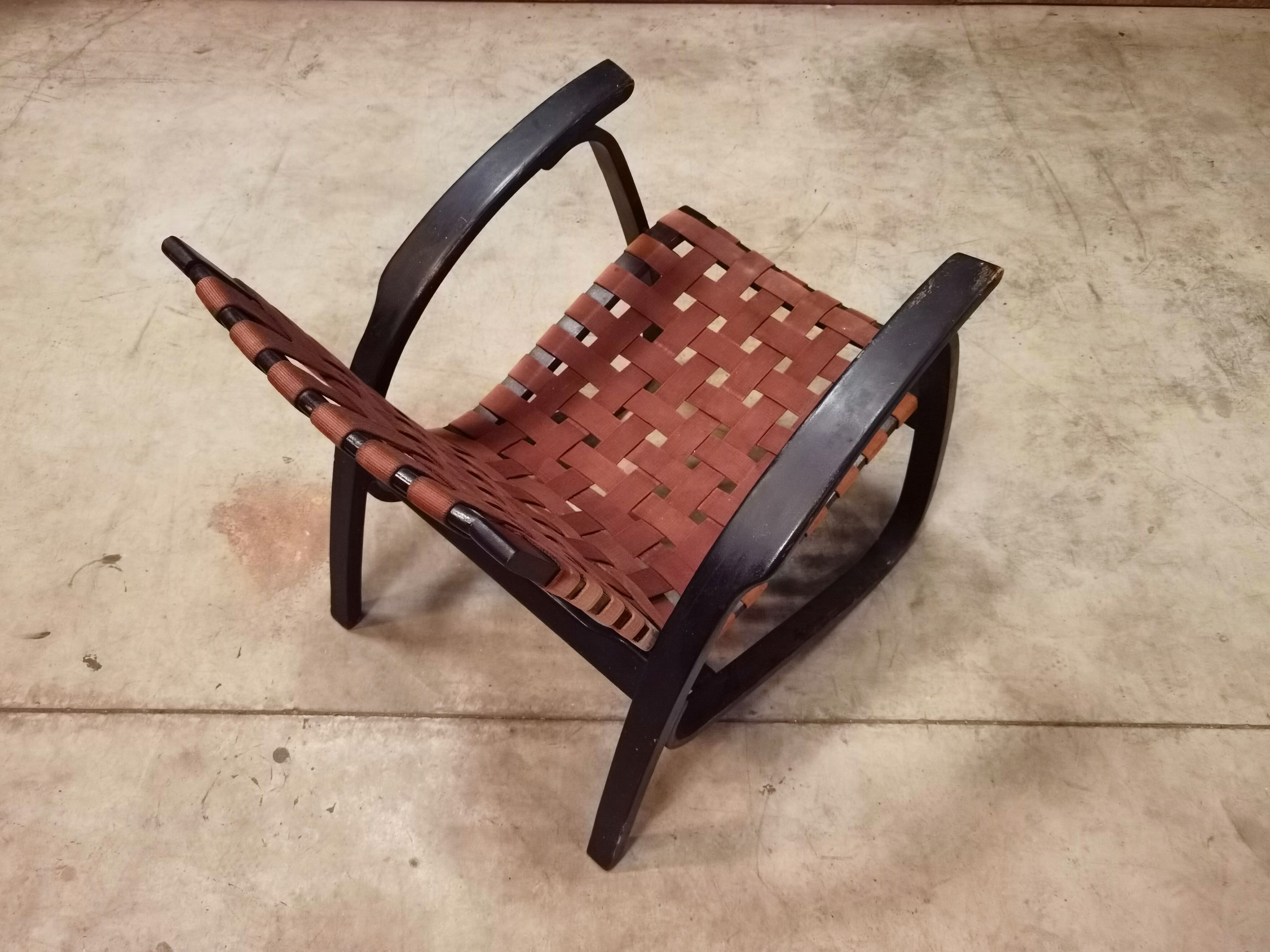 Pair of Jan Vanek armchairs for Up Zavody 1930