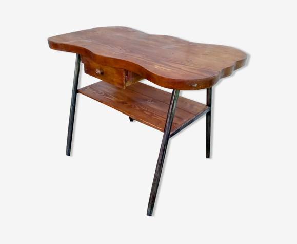 Console bureau style brutaliste