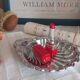 Vintage scallop shell dish