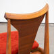 Série de 4 chaises scandinaves vintage 1960