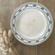 Lot 6 mismatched iron earth dessert plates