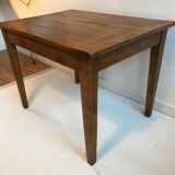 Massive wooden farm table