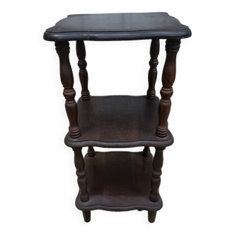 Vintage 3-tier pedestal table