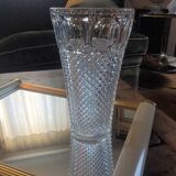 Vintage thick glass vase