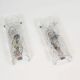Pair of medium size 1970's Murano glass wall lamps by AV Mazzega