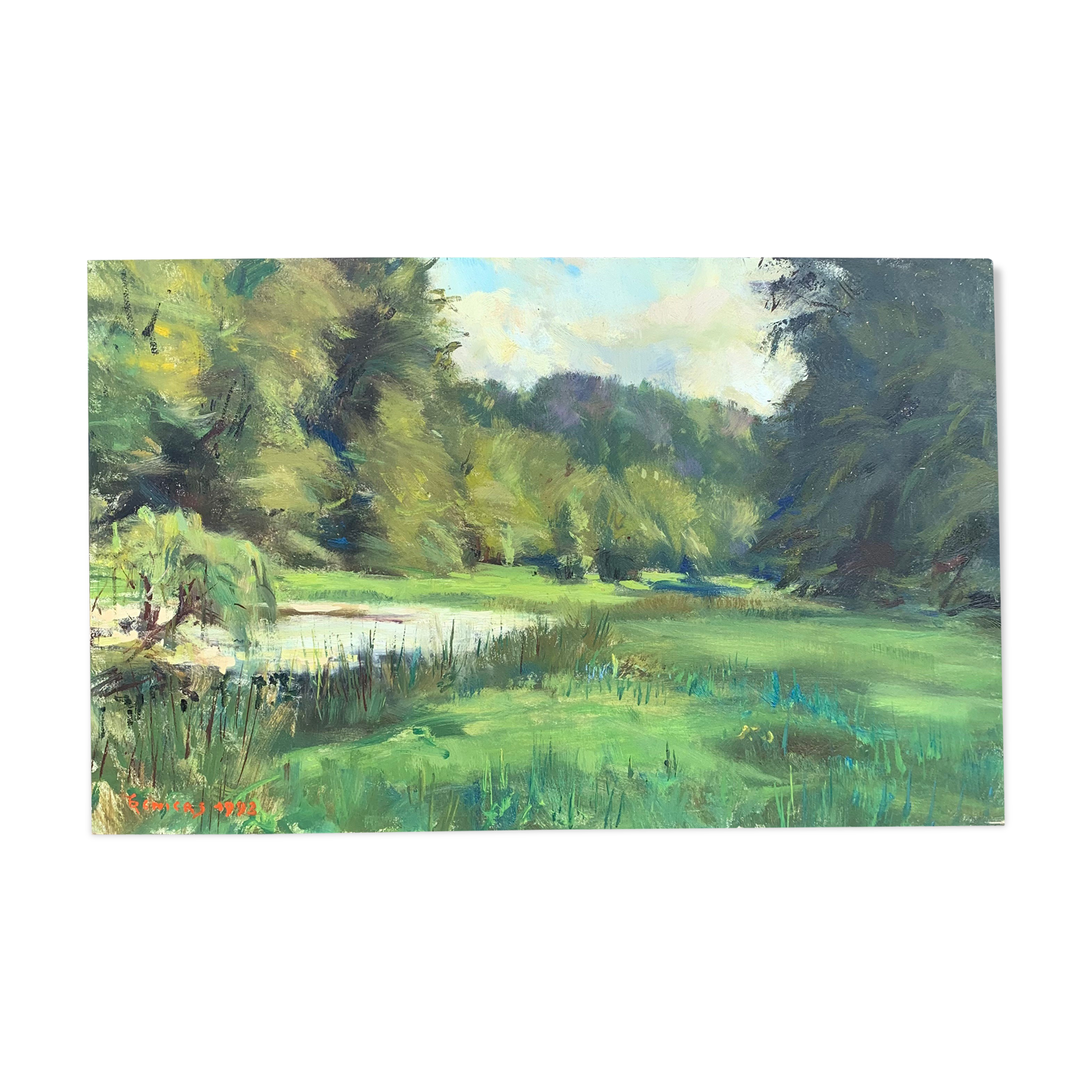 Landscape painting by Tony Reniers