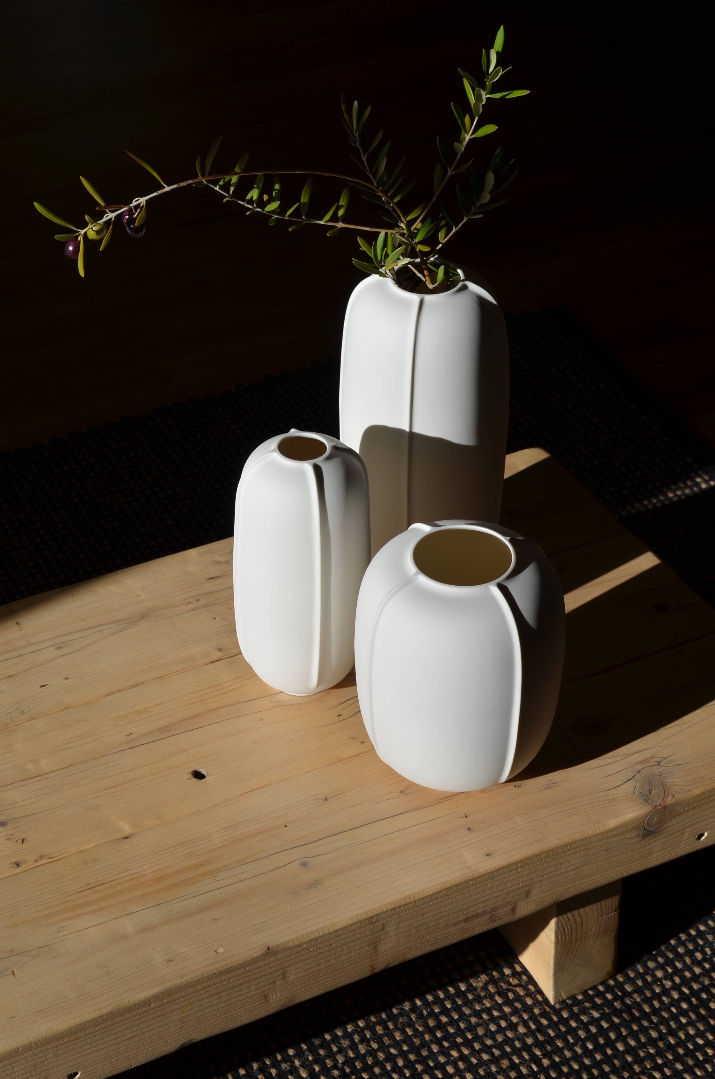 Atlas porcelain vase n°4