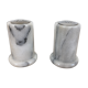 Duo salière poivrière en marbre