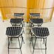 Wire barstools by Harry Bertoia for Knoll, 1960