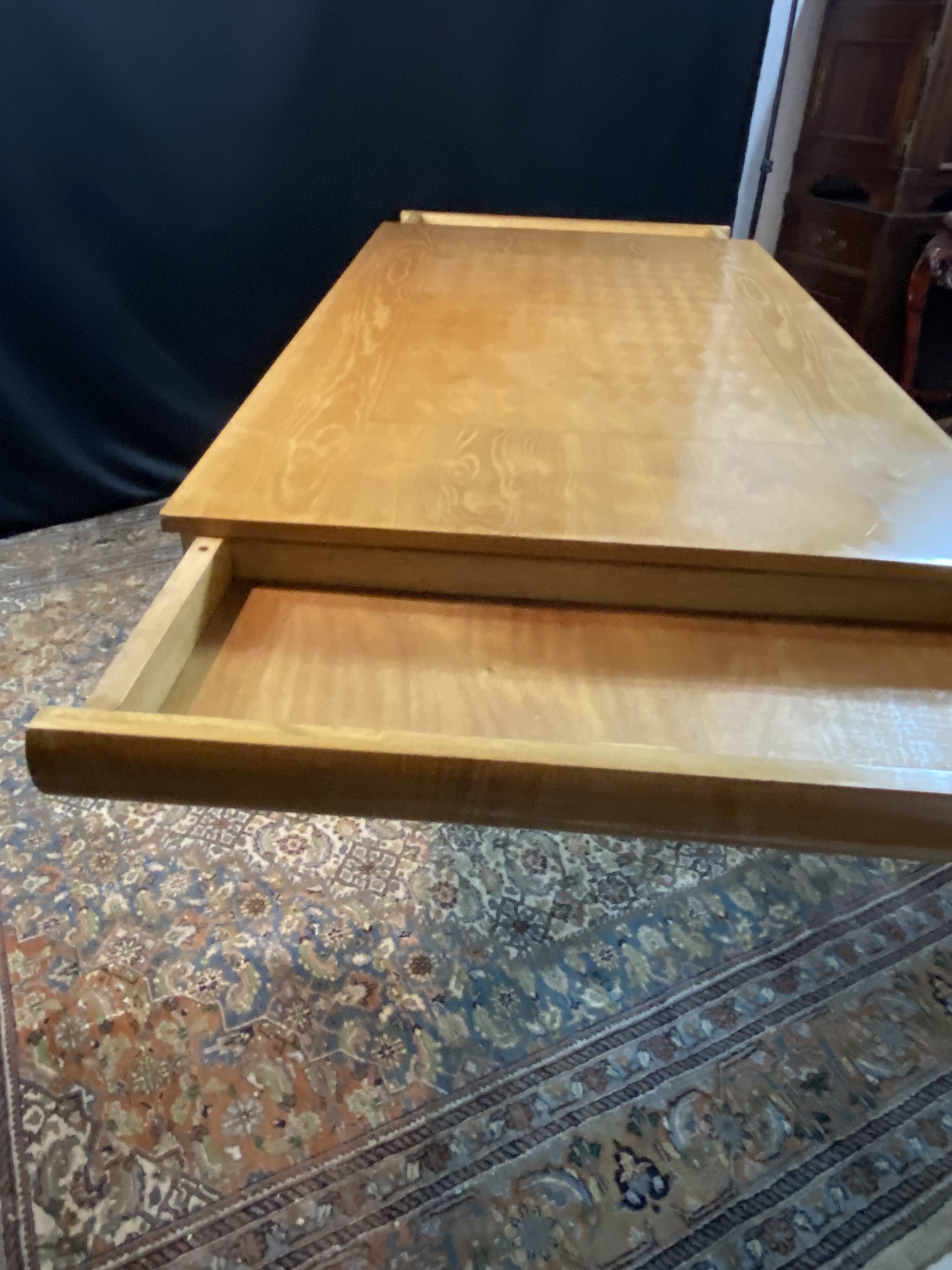 Dining table with two drawers, Vintage design 1955-1965