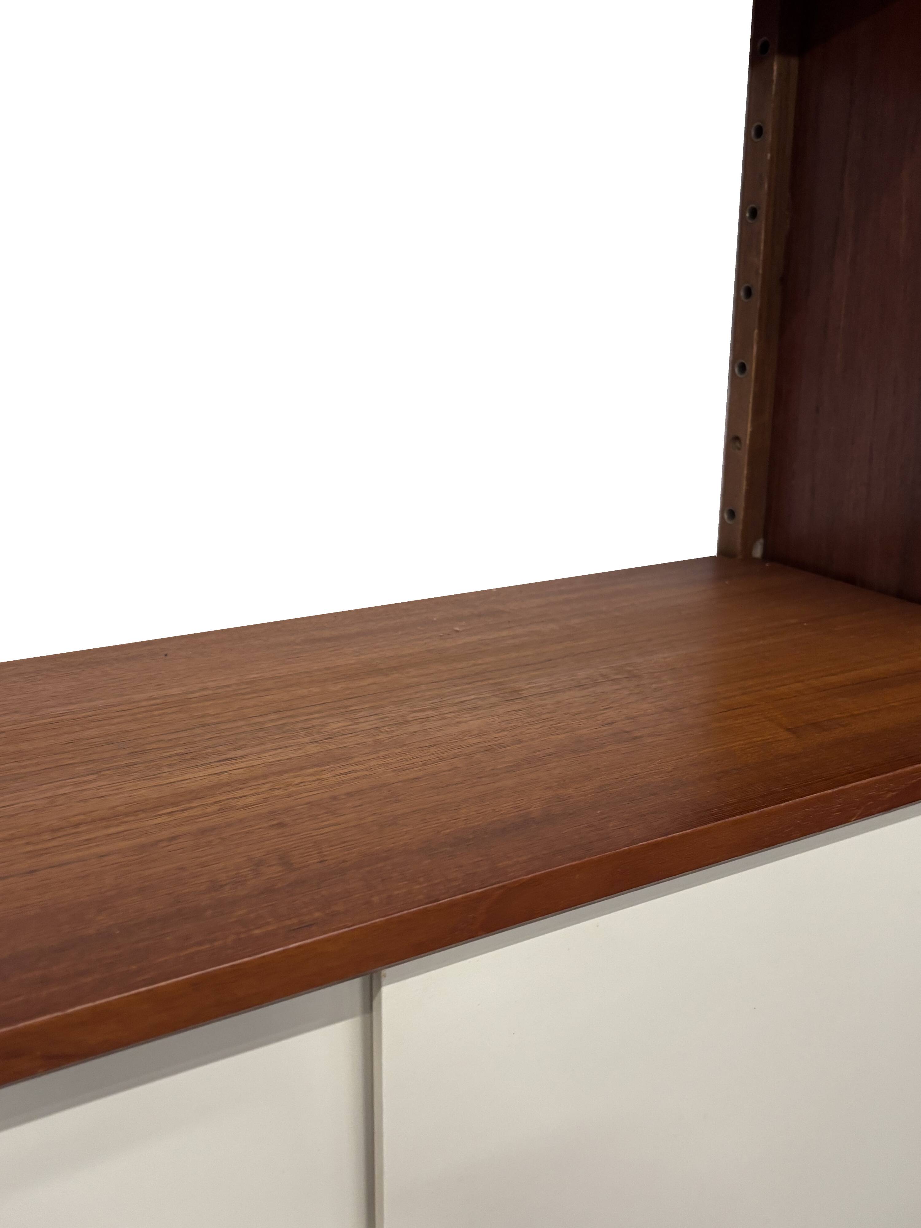 Vintage Poul Cadovius Royal System wall system wall unit