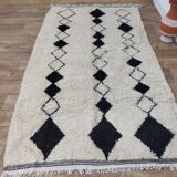 Handmade Moroccan Berber Rug 252 X 145 CM