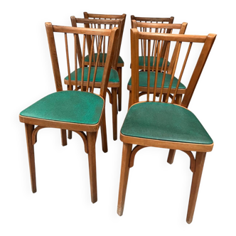 Série de 6 chaises bauman