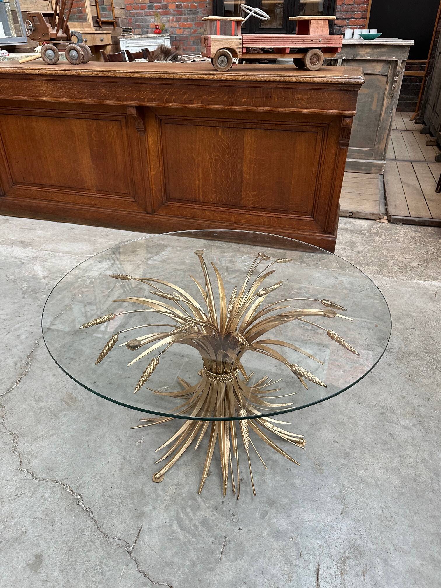 “Coco Chanel” wheat ear coffee table