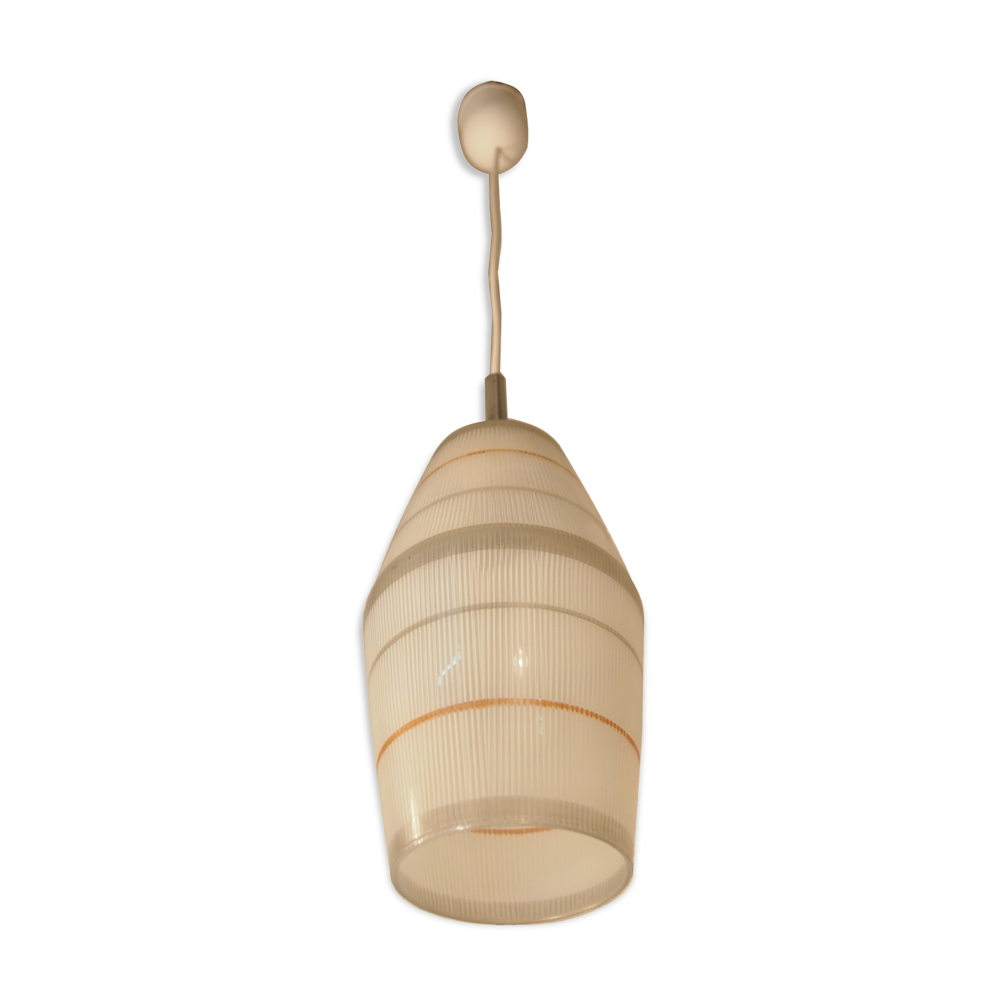 Hanging Lunel Lantern Texture Mid Century