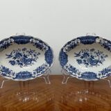 Pair of Raviers in English Earthenware Ridgway