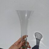 Vase en verre de Murano vert