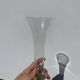 Green Murano glass vase