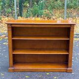 Vintage 19th Century Solid Oak Bookshelf