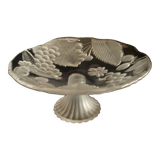 Fruit cup, glass, frosted décor and foot, bright