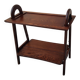 Vintage wooden side table servant from the 1950s.