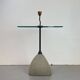 Table d'appoint post-moderne dans le style d'Ettore Sottsass, Italie, années 1980.