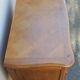 Commode 2 tiroirs en bois vernis