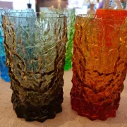 Set of 6 Geoffrey Baxter glasses