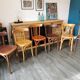 Series of 6 mismatched bistro chairs Mahieu and Luterma