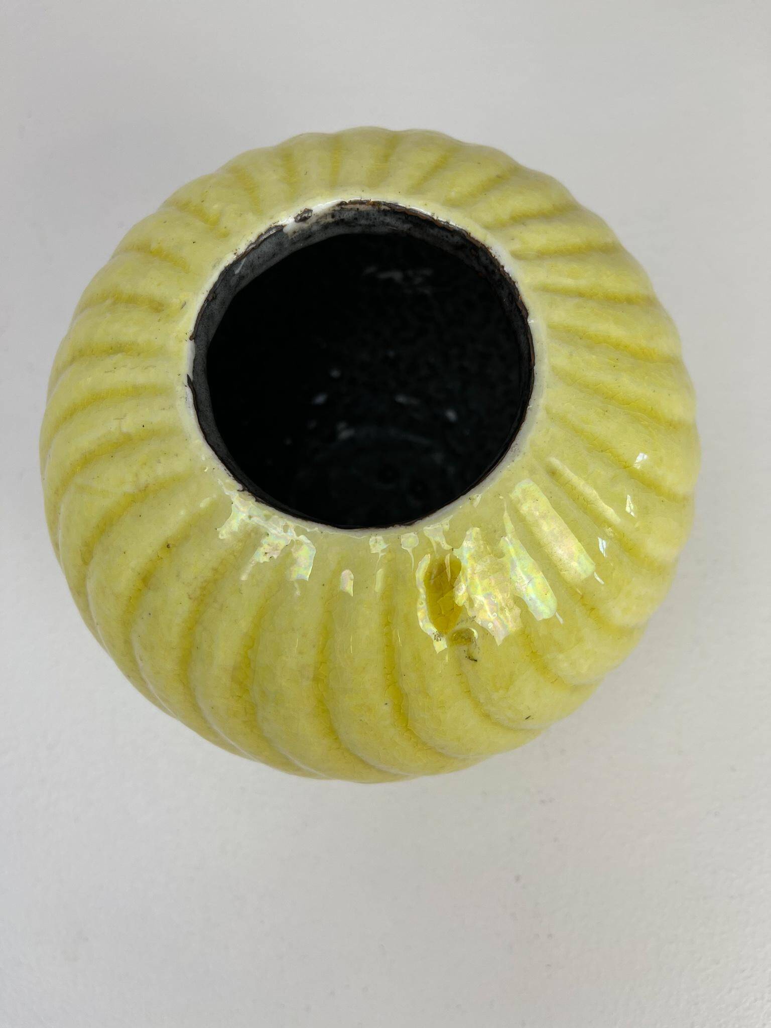 Rare pair of mid-century modern vases by Gunnar Nylund, Rörstrand, Sweden, 1940s.