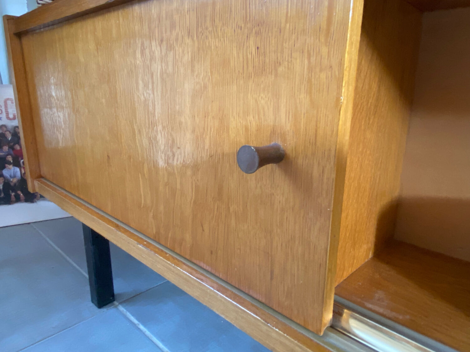 Vintage wooden sideboard from the 50s-60s