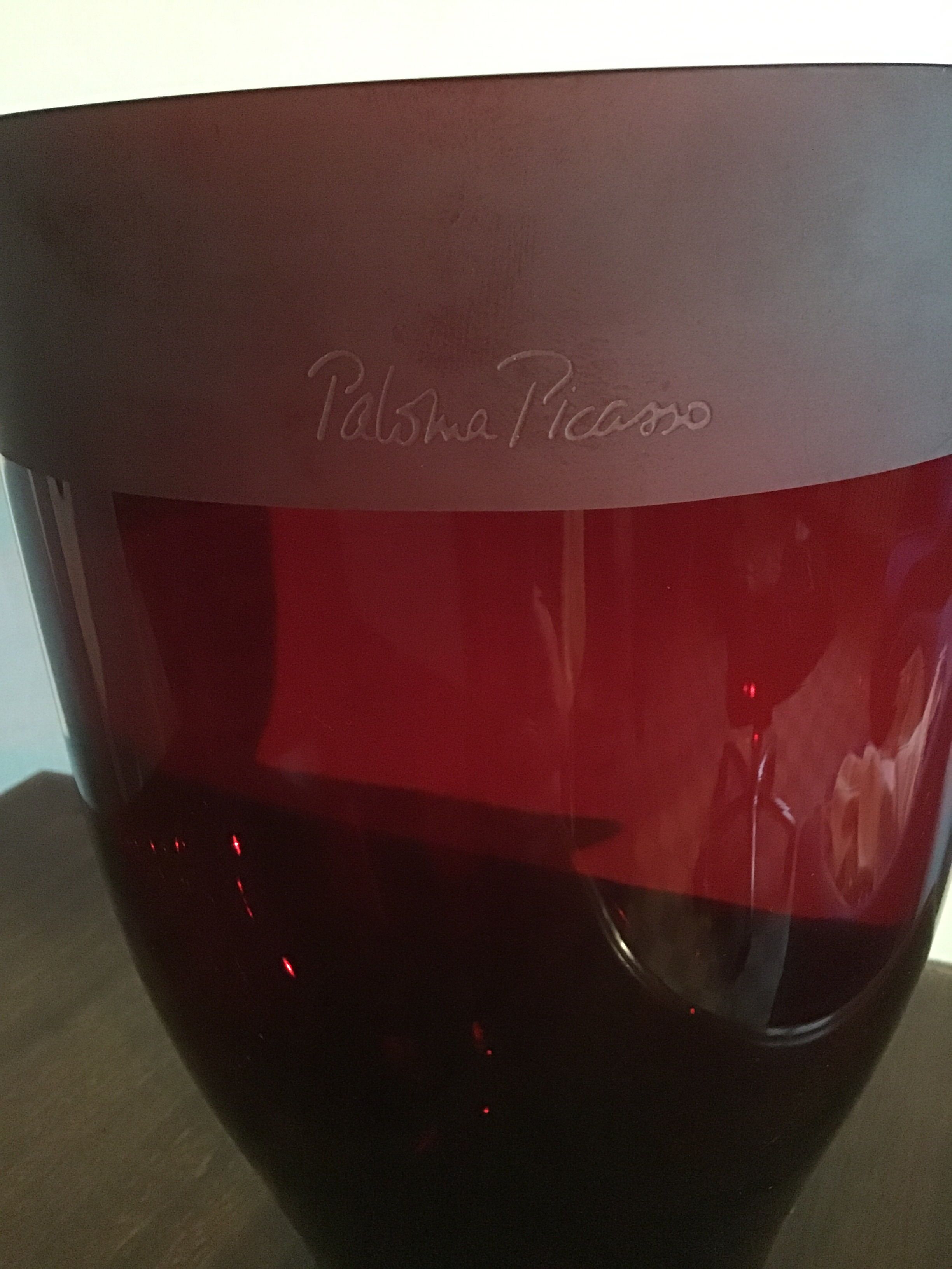 For vVilleroy and Boch Paloma Picasso Crystal vase