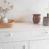 Old white Parisian buffet