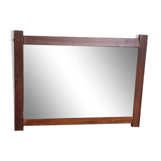 Miroir rectangulaire vintage années 60 70  55x74,50cm