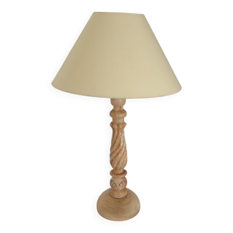 Lampe d'appoint- lampe de chevet -bois - jardin d'ulysse