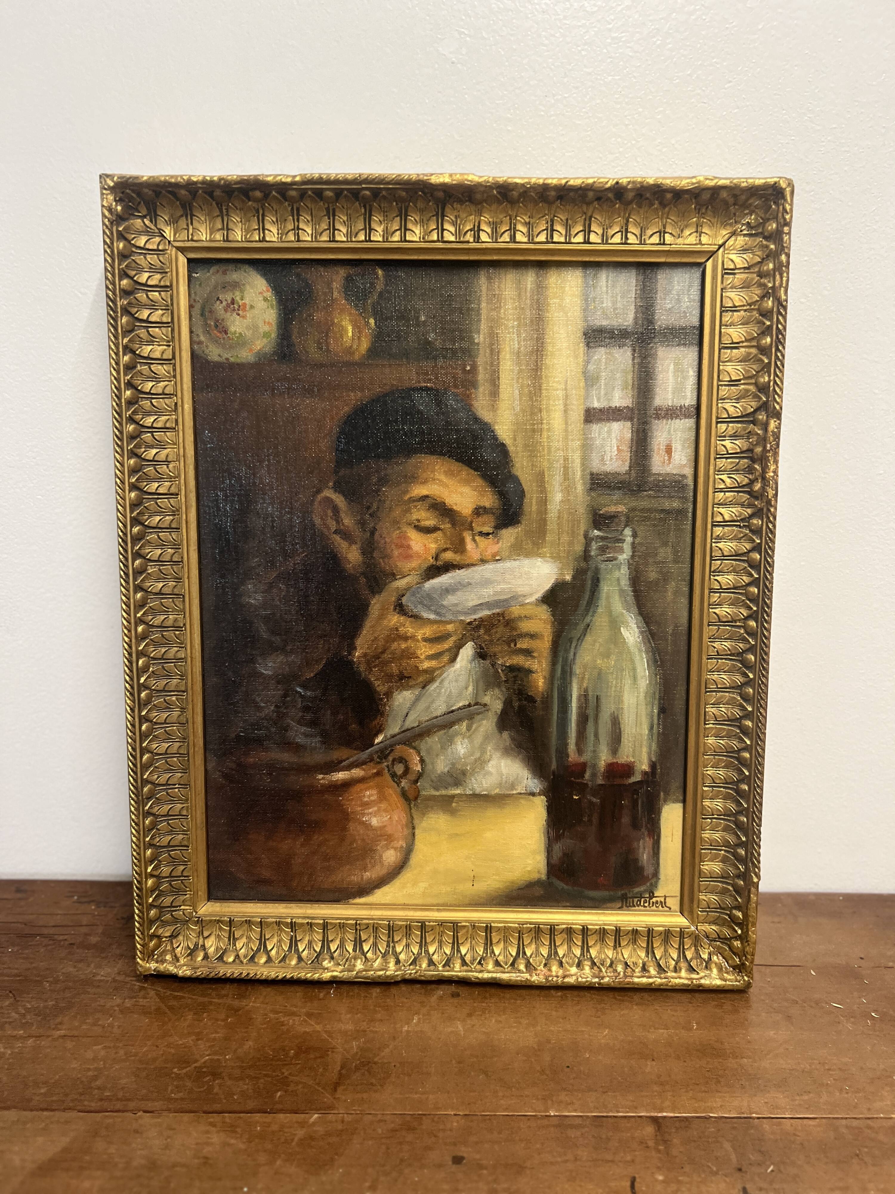 Painting "Chabrot" - Audebert