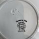 Set of 3 ironstone plates Choisy Le Roi