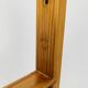 Vintage Ikea pine accordion folding wall lamp, 1980s