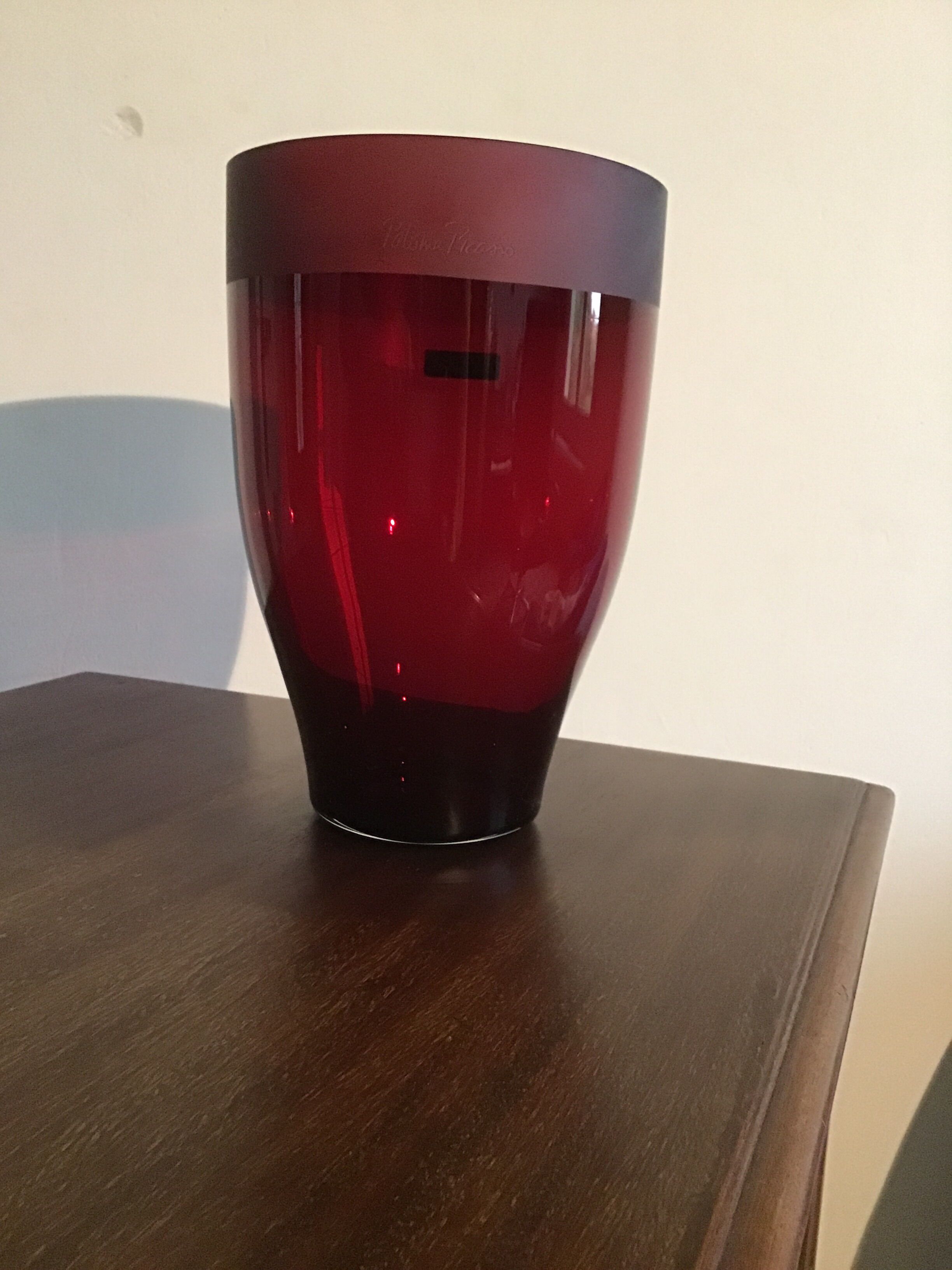 For vVilleroy and Boch Paloma Picasso Crystal vase