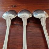 Christofle - Set of 12 Versailles model table spoons in silver-plated metal