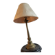 Large 70's brass lamp