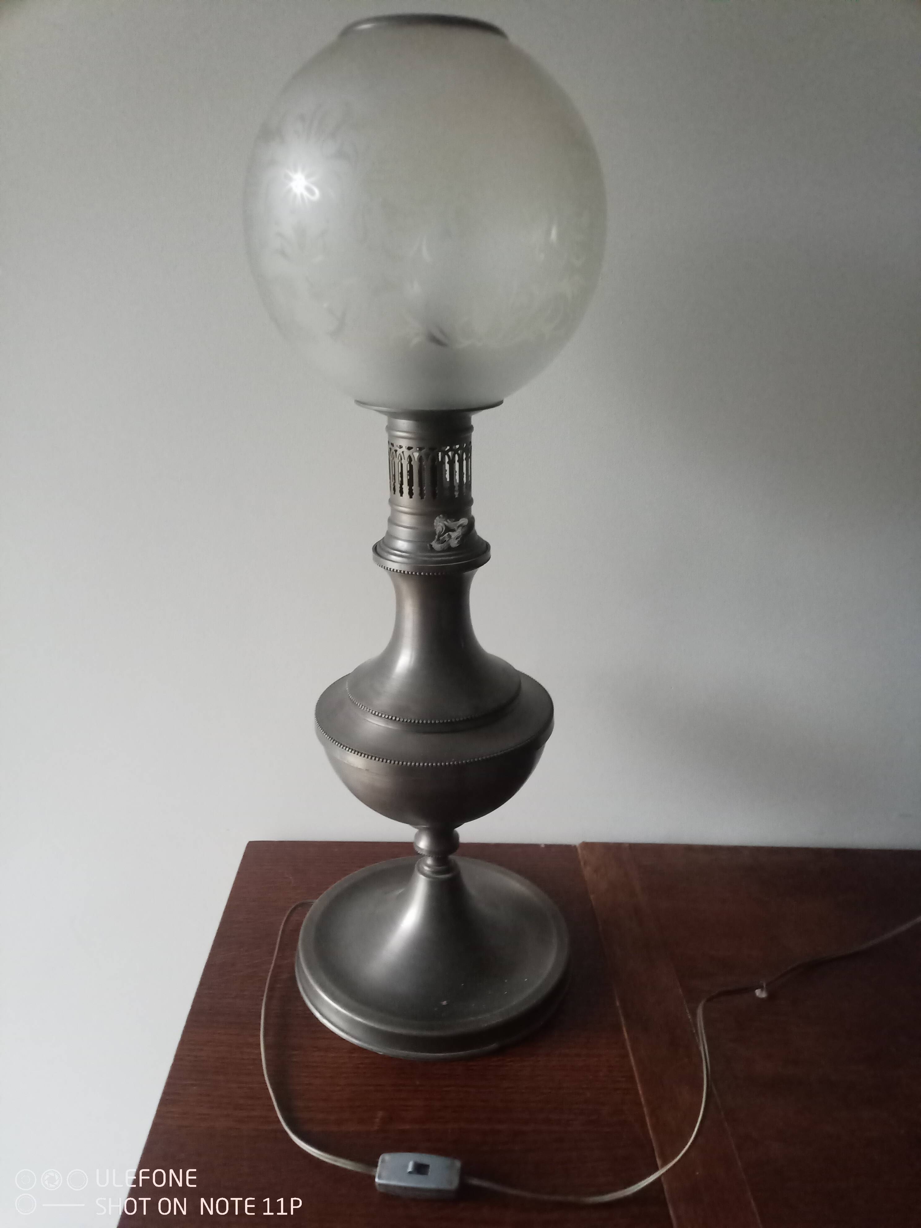 Tin lamp