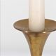 3 Swedish brass candle holders Gnosjo 1960