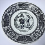 2 Gien 60/70 dessert plates
