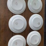 Series of 6 flat plates POP UP CHRISTMAS 2022