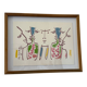 Lithographie signée et encadrée de Jean Cocteau « L’Europe notre patrie »