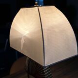 Pharaoh lamp 7 brass marble at Maison Jansen & Deknudt lighting